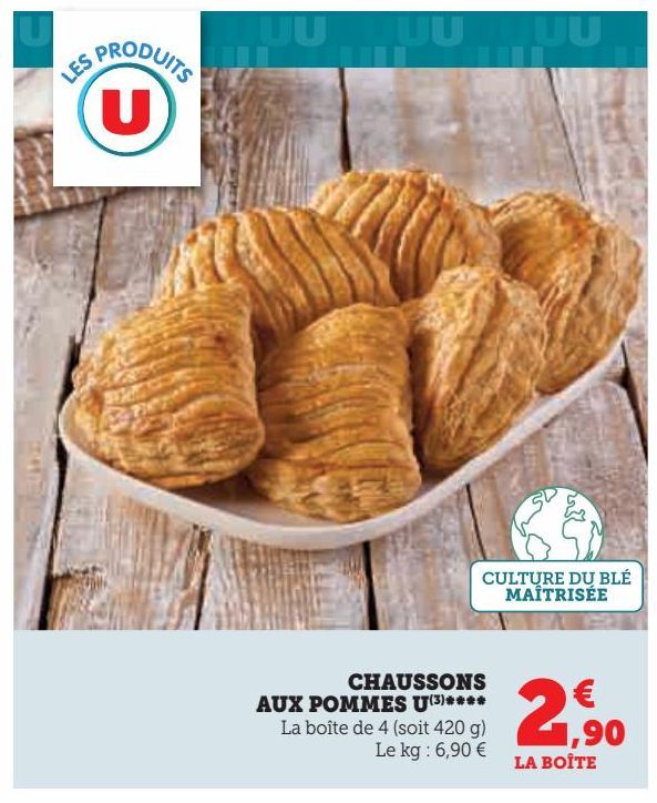 CHAUSSON AUX POMMES U