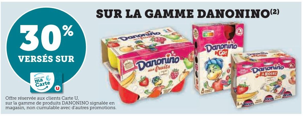 SUR LA GAMME DANONINO