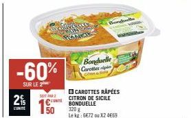 carottes Bonduelle