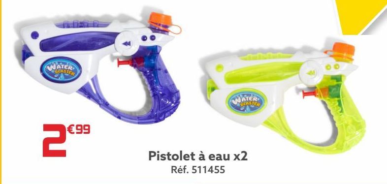 Pistolet à eau x2