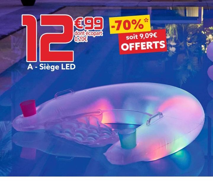 Siège LED