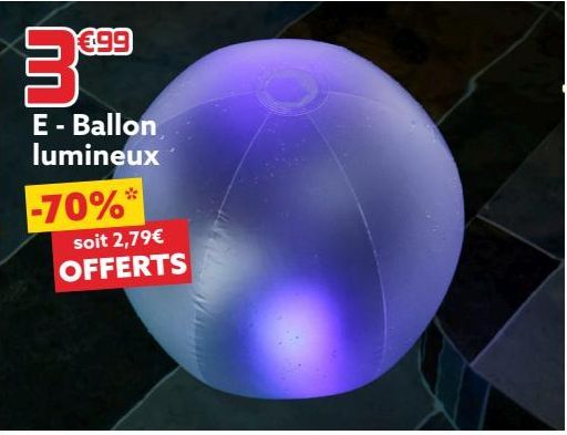 Ballon lumineux