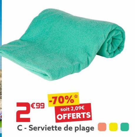 Serviette de plage