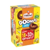 DOONUTS NAPPÉS AU CHOCOLAT ST MICHEL offre à 3,79€ sur Auchan Supermarché