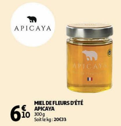 MIEL DE FLEURS D'ÉTÉ APICAYA