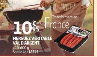 merguez véritable val d'argent