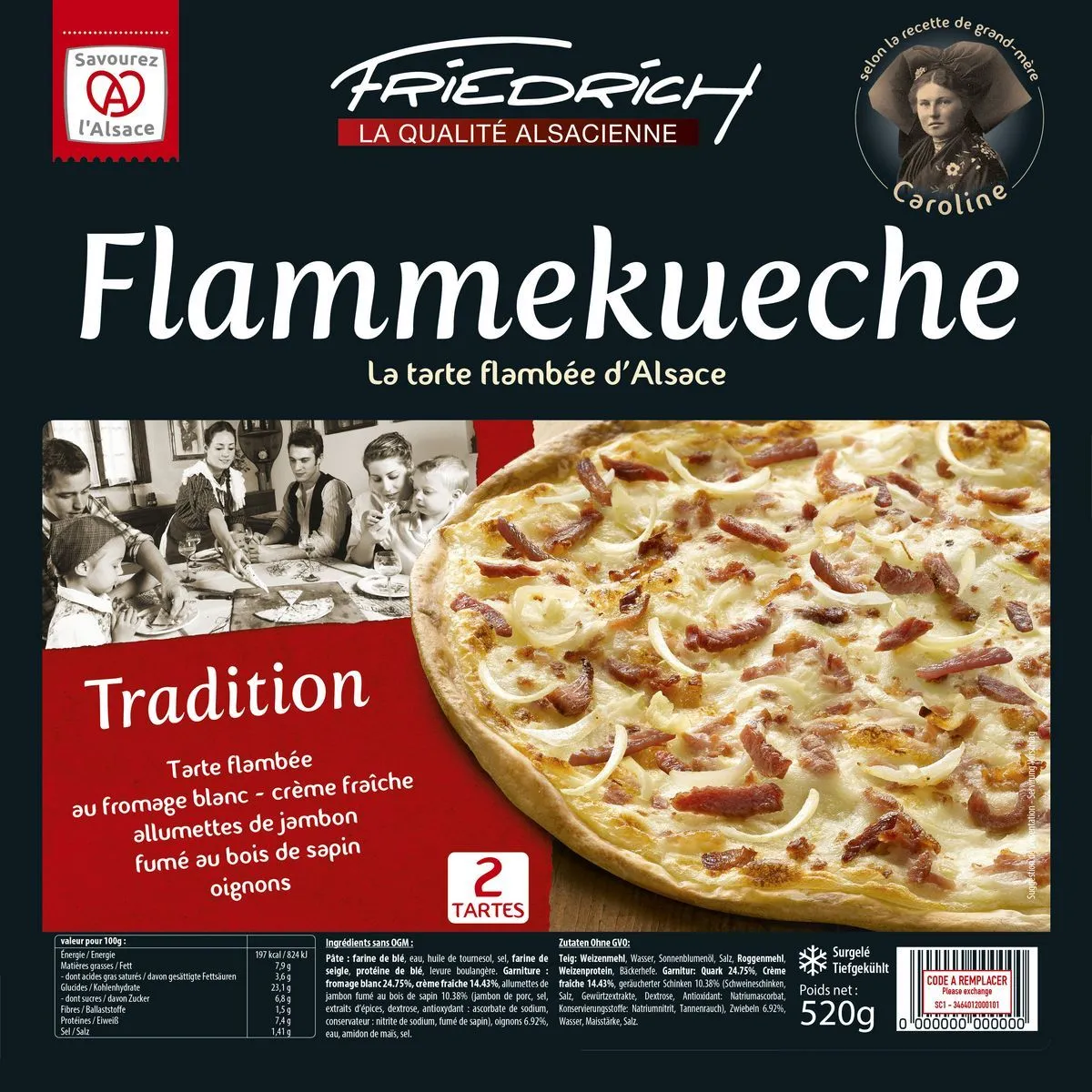 tarte flambée tradition friedrich