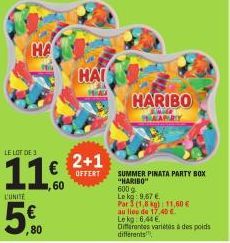 promos Haribo