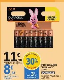 piles alcalines duracell