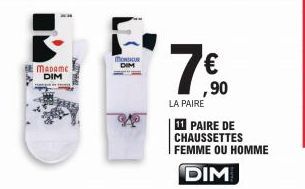 chaussettes femme Dim