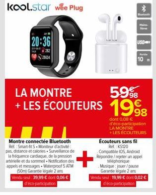 Montre connectee online carrefour