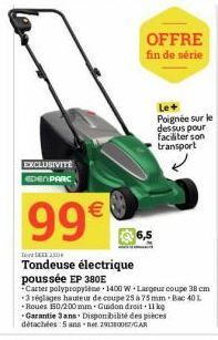 tondeuse électrique Eden