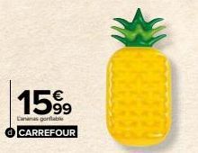 1599  Lananas gonflable d CARREFOUR 