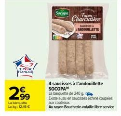 saucisses Socopa