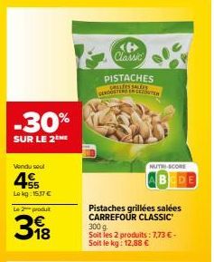 pistaches Carrefour