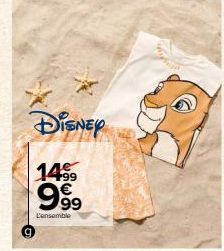 Disney  14⁹  9.99  L'ensemble 