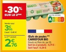 œufs Carrefour