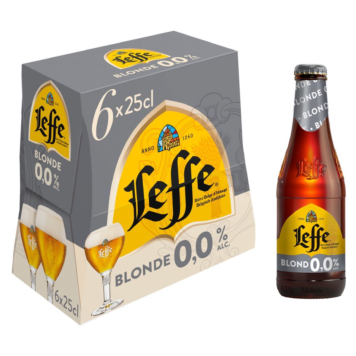 BIÈRE BLONDE LEFFE SANS ALCOOL