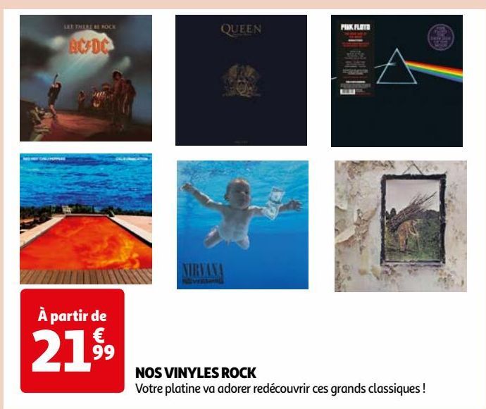 NOS VINYLES ROCK