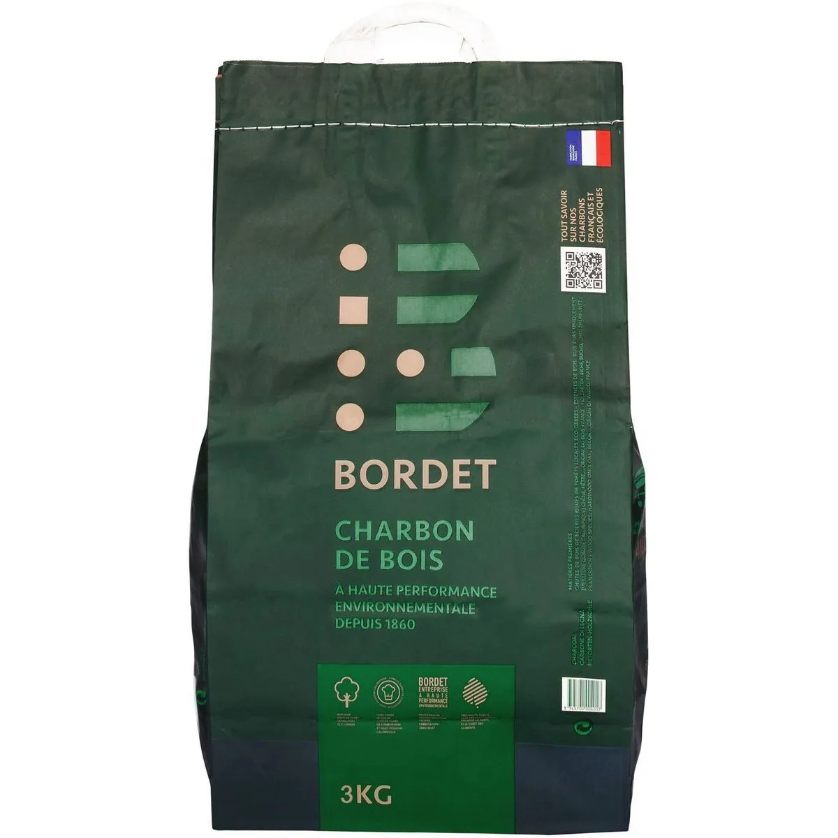 charbon de bois 3kg bordet