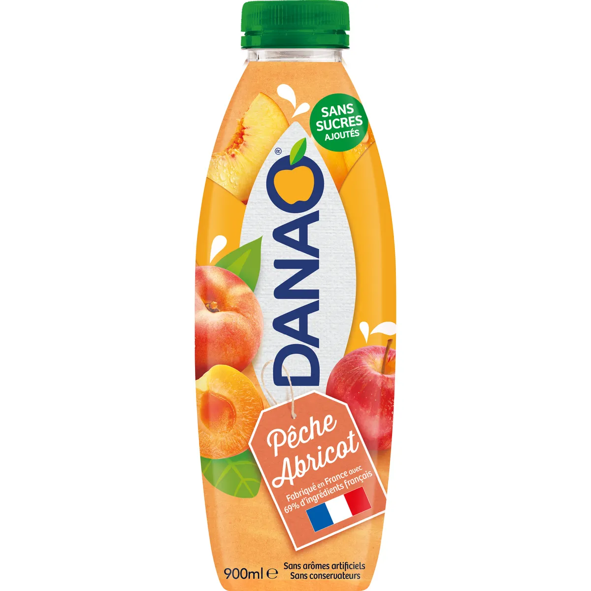 jus lacté pêche abricot danao