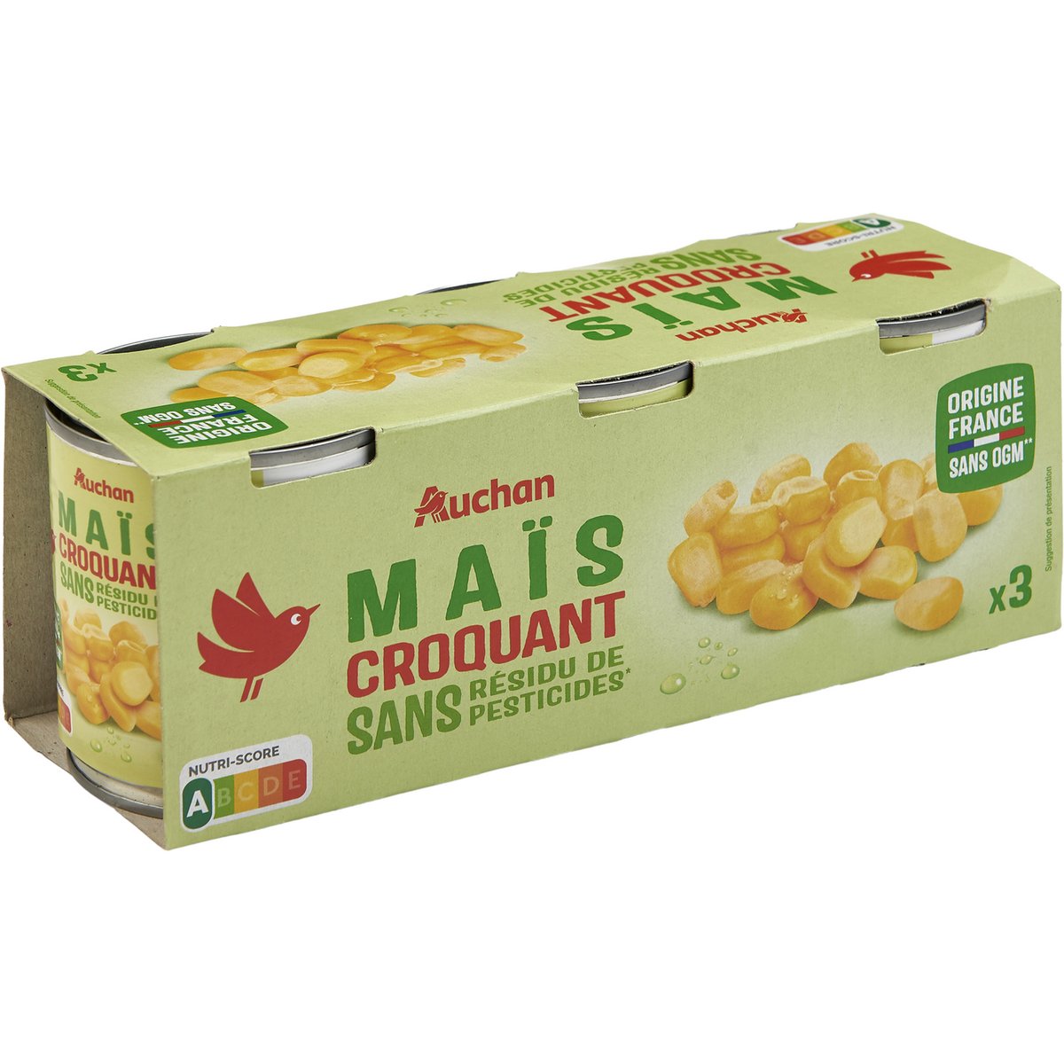 MAÏS CROQUANT AUCHAN