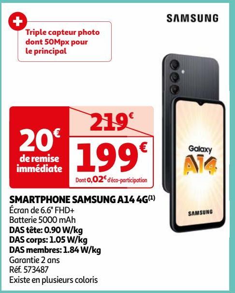 SMARTPHONE SAMSUNG A14 4G