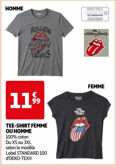 TEE-SHIRT FEMME OU HOMME