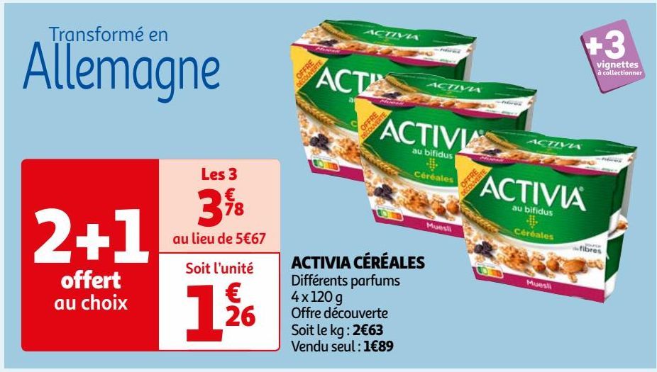 ACTIVIA CÉRÉALES