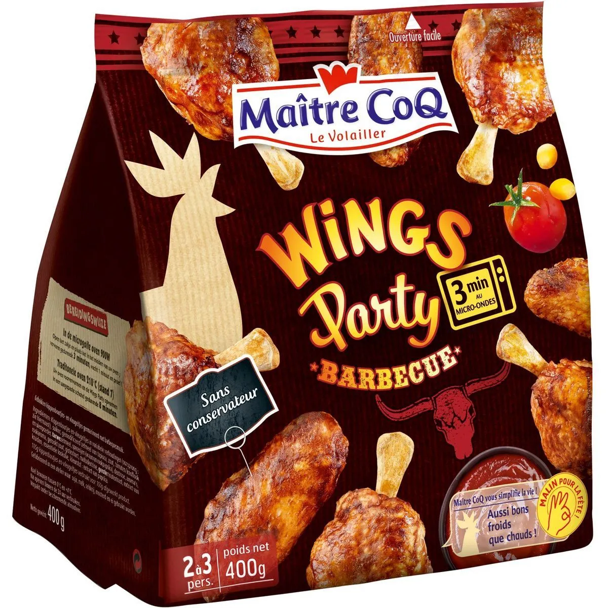 wings party au barbecue maitre coq