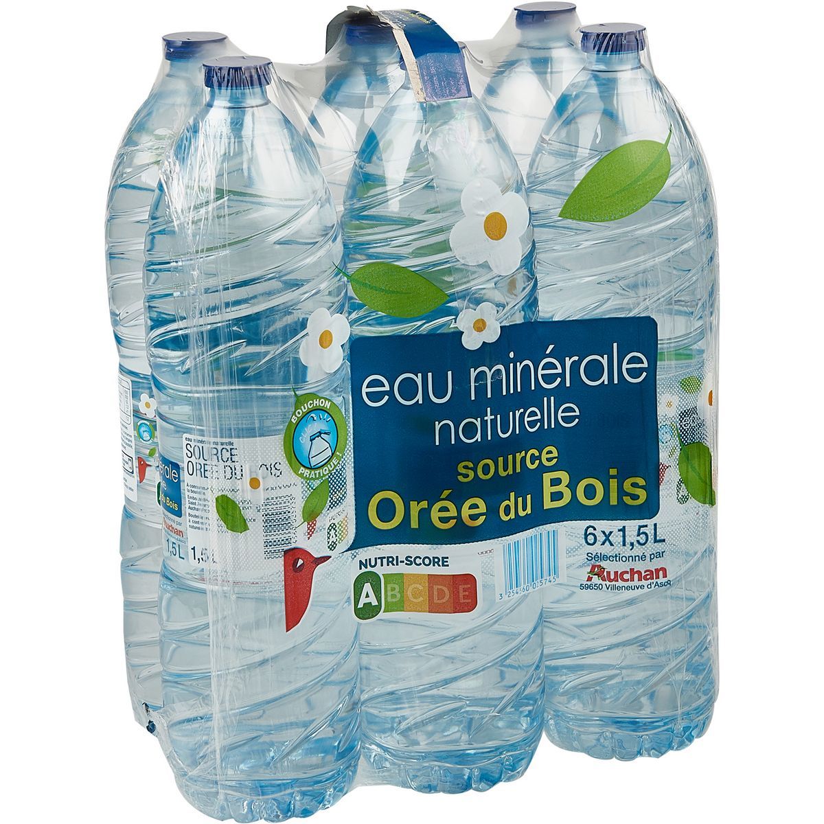 EAU MINERALE NATURELLE AUCHAN