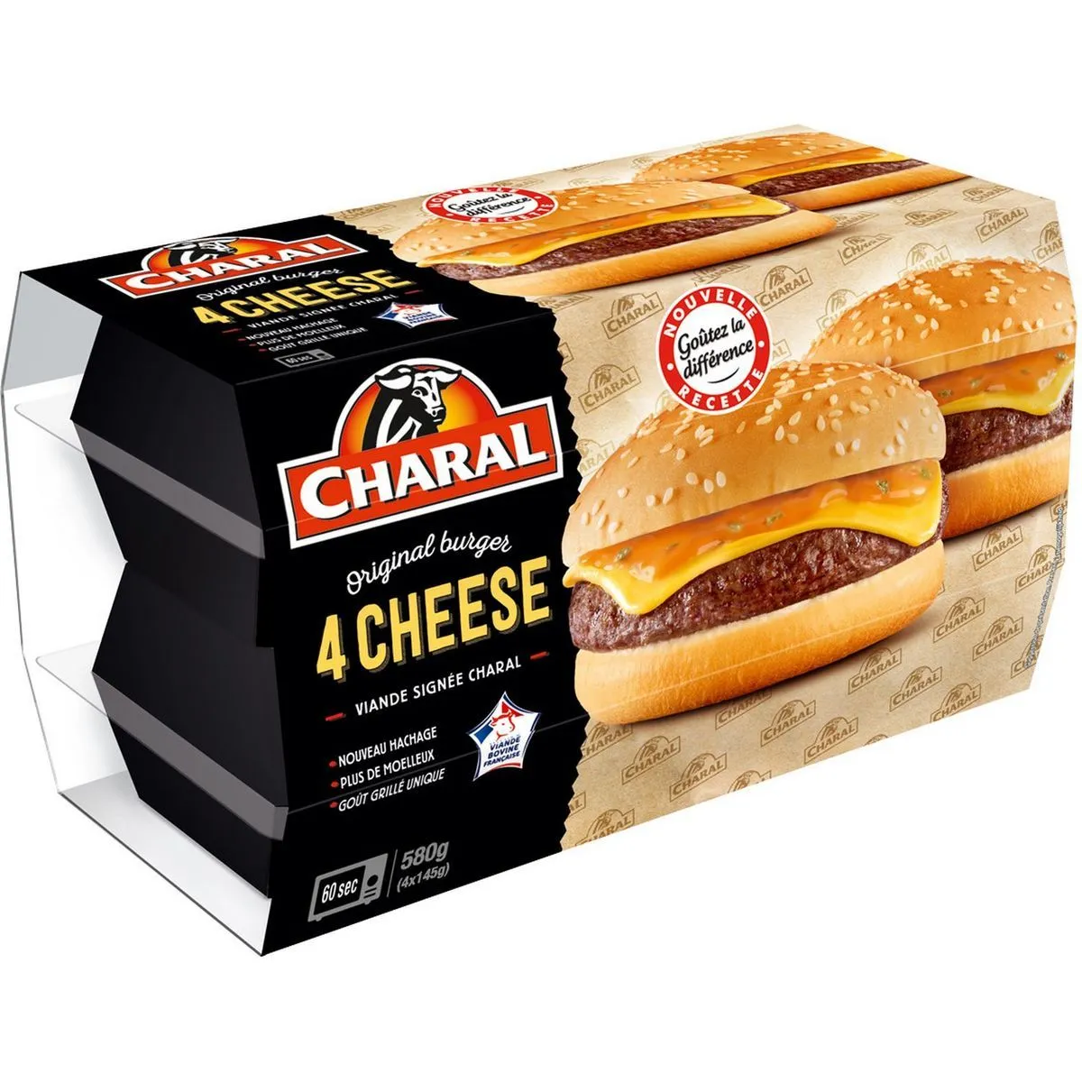 4 cheeseburger charal