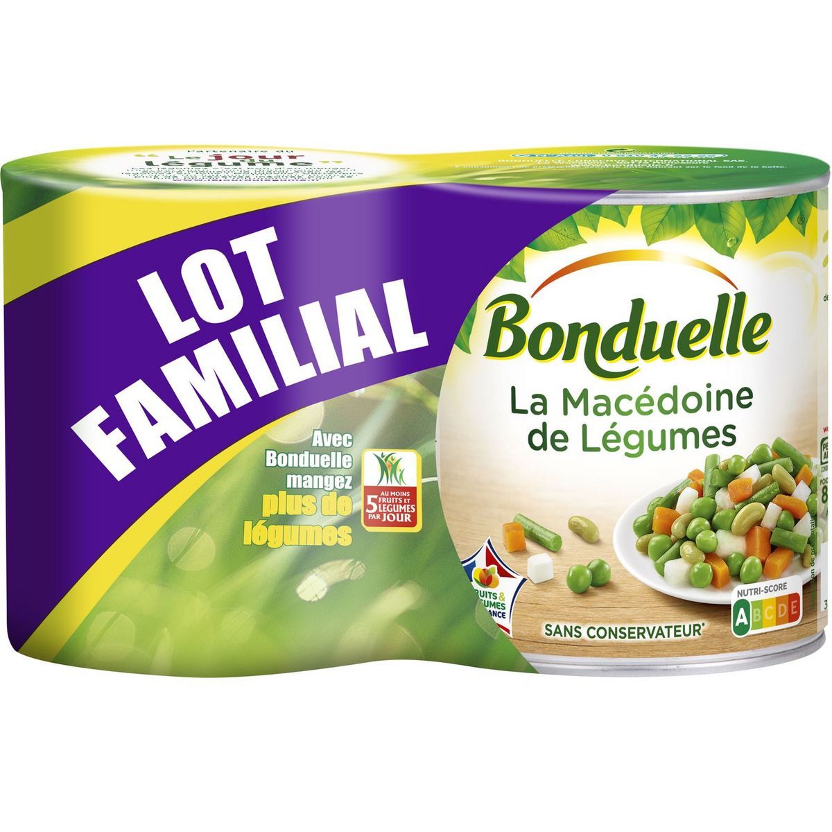 LA MACÉDOINE DE LÉGUMES BONDUELLE