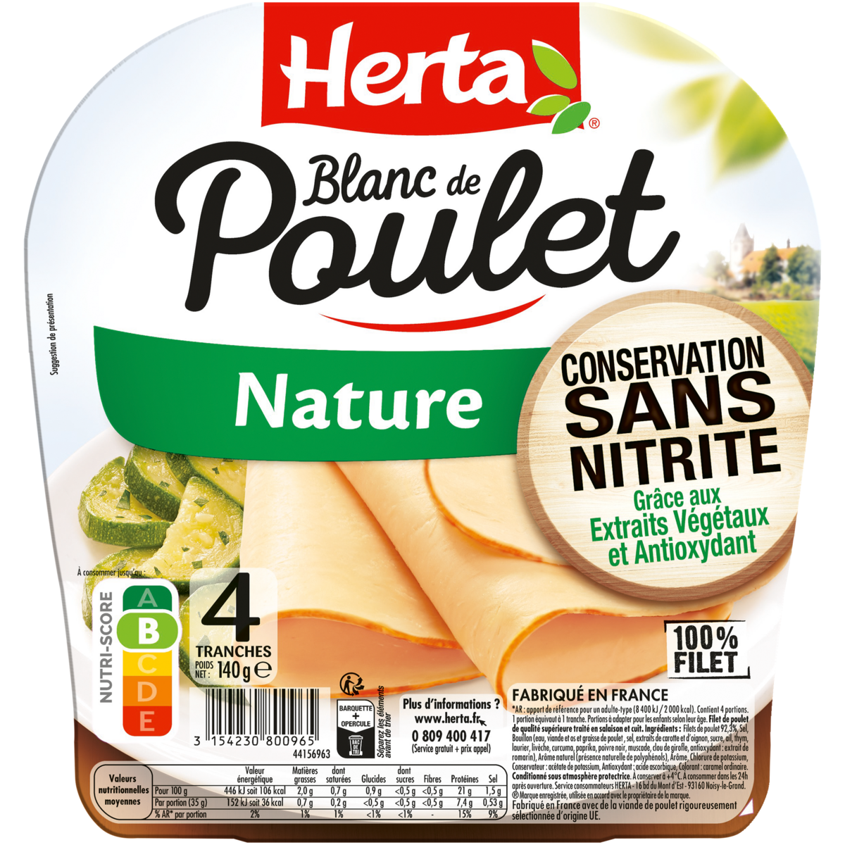 BLANC DE POULET HERTA