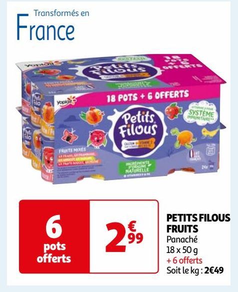 PETITS FILOUS FRUITS