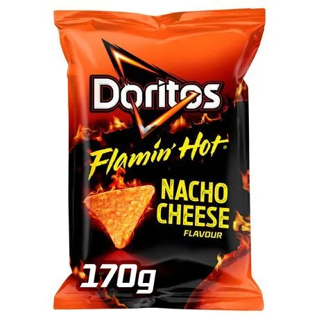 tortilla flamin' hot nacho cheese doritos