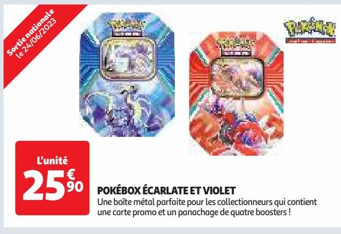 POKÉBOX ÉCARLATE ET VIOLET