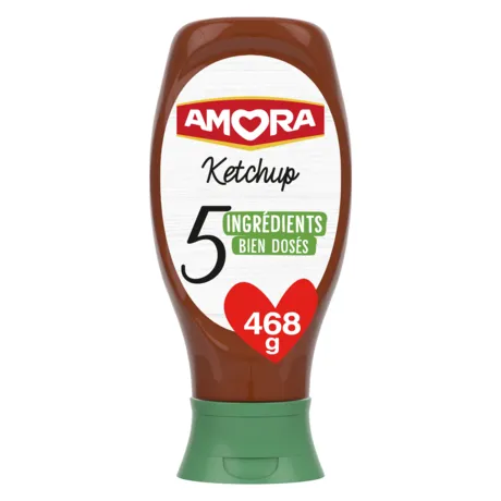 ketchup 5 ingrédients amora