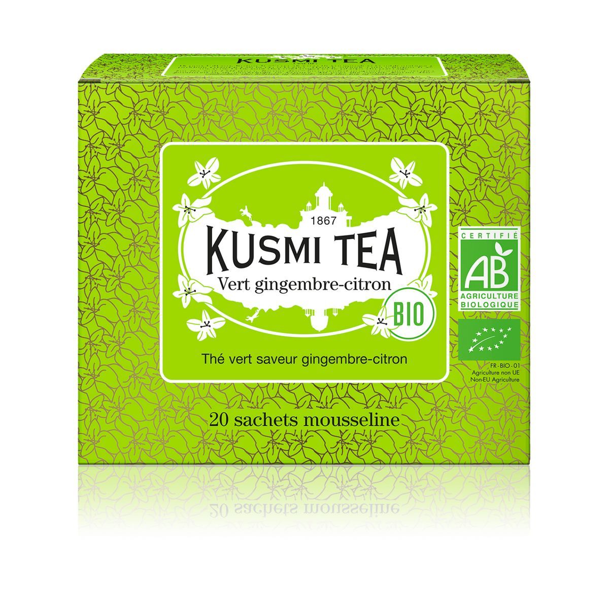 THÉ VERT GINGEMBRE  CITRON KUSMI TEA