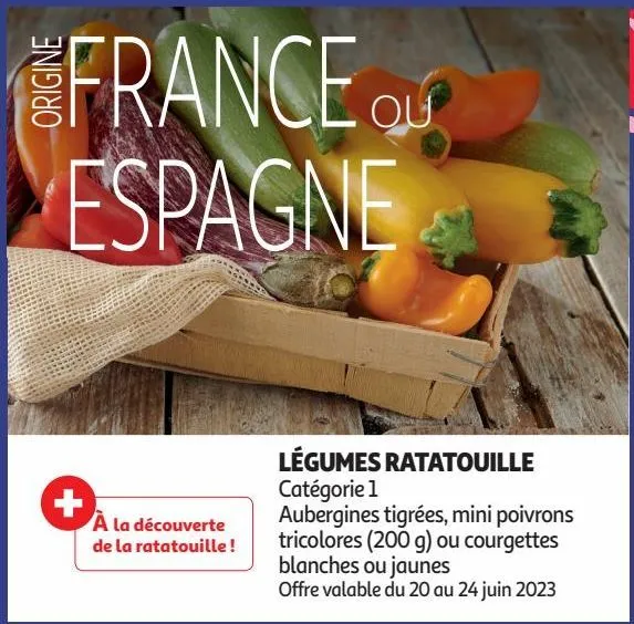 légumes ratatouille