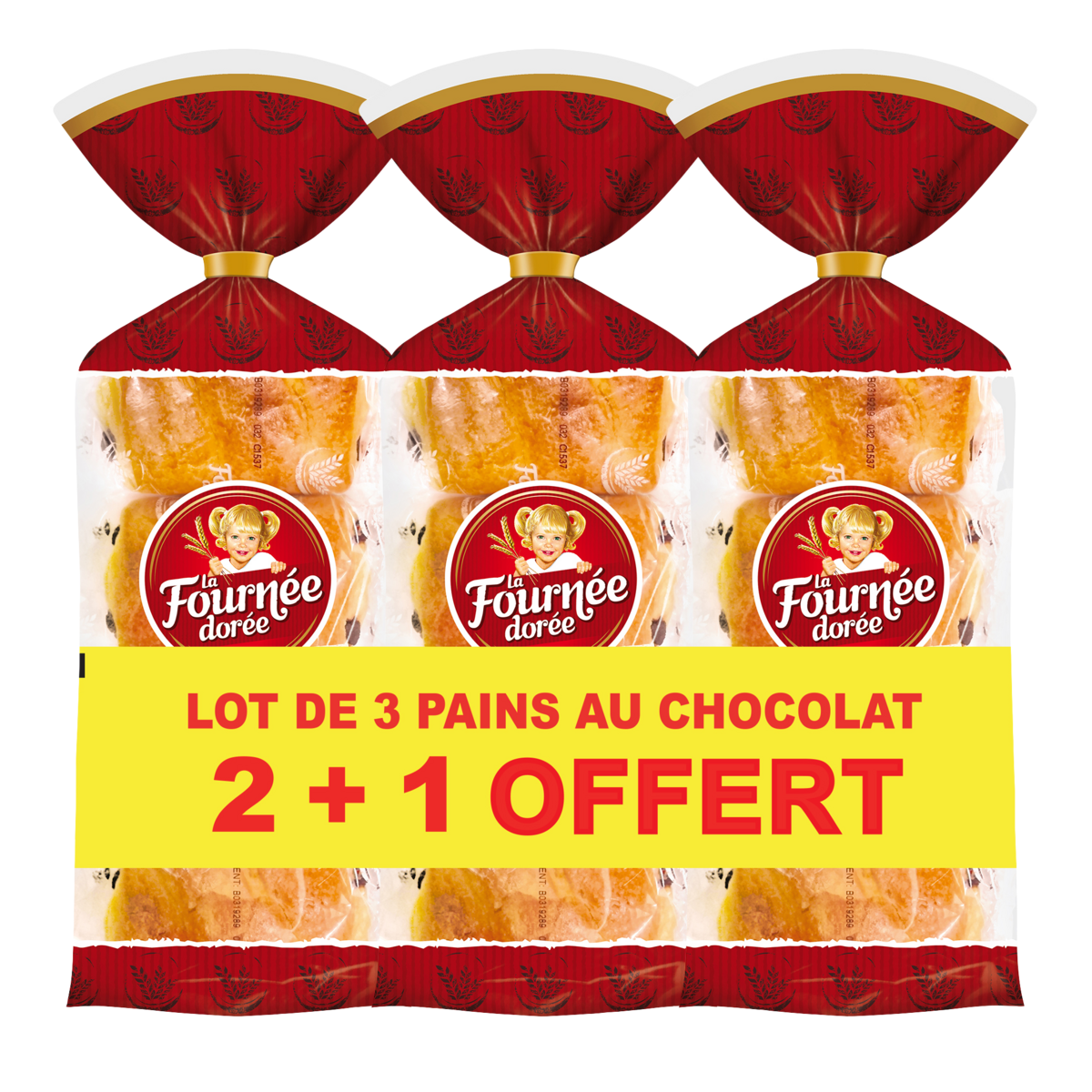 PAINS AU CHOCOLAT LA FOURNÉE DORÉE