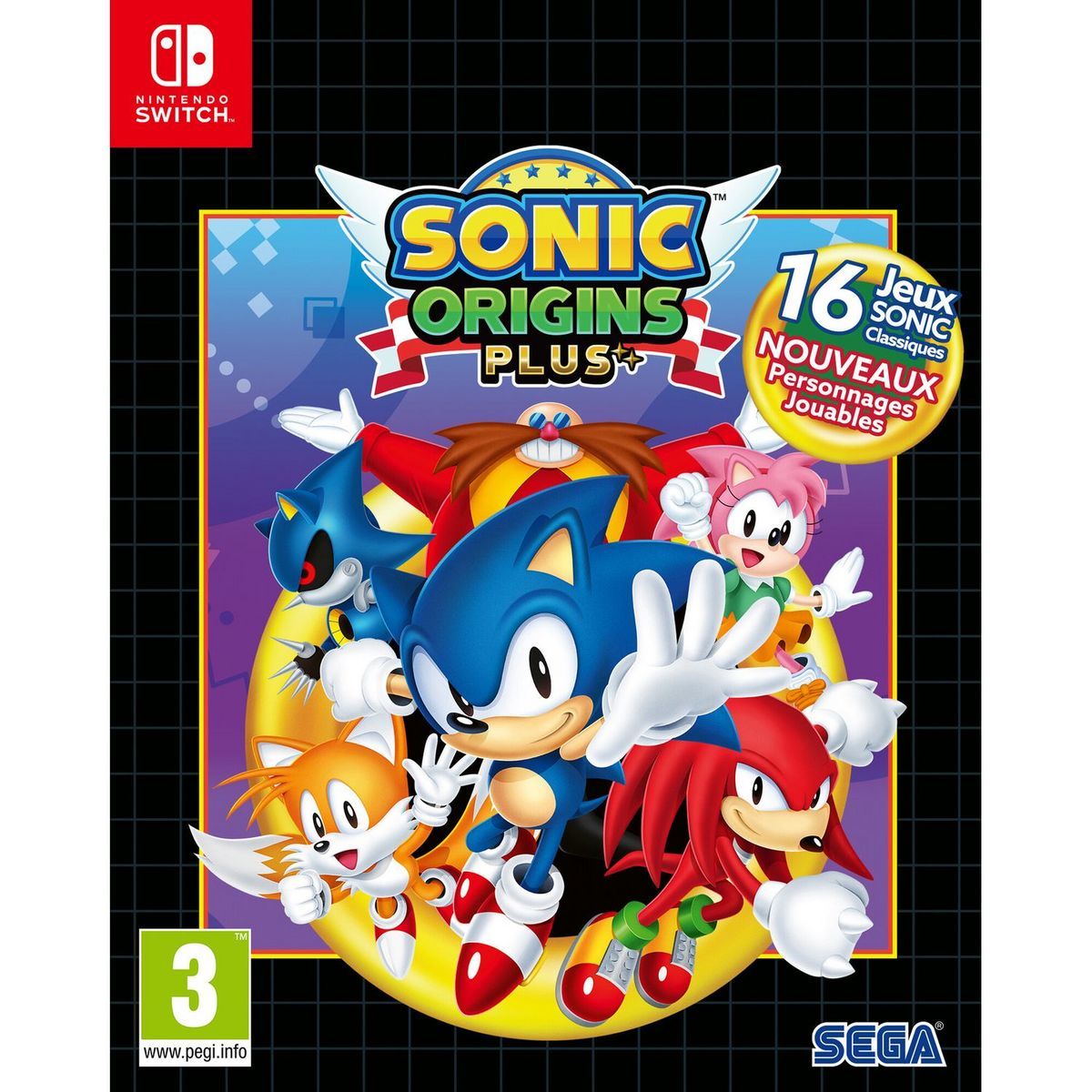 LE JEU SWITCH SONIC ORIGINS PLUS 