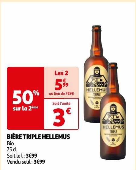 BIÈRE TRIPLE HELLEMUS