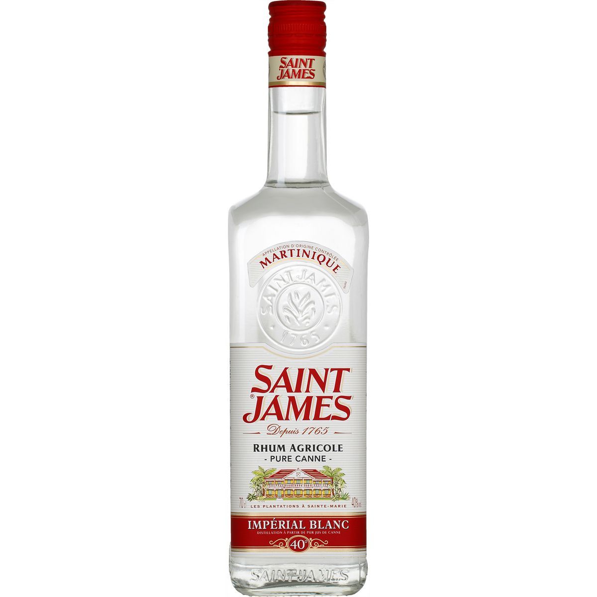 RHUM IMPÉRIAL BLANC SAINT JAMES