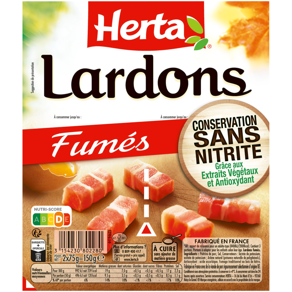 LARDONS HERTA