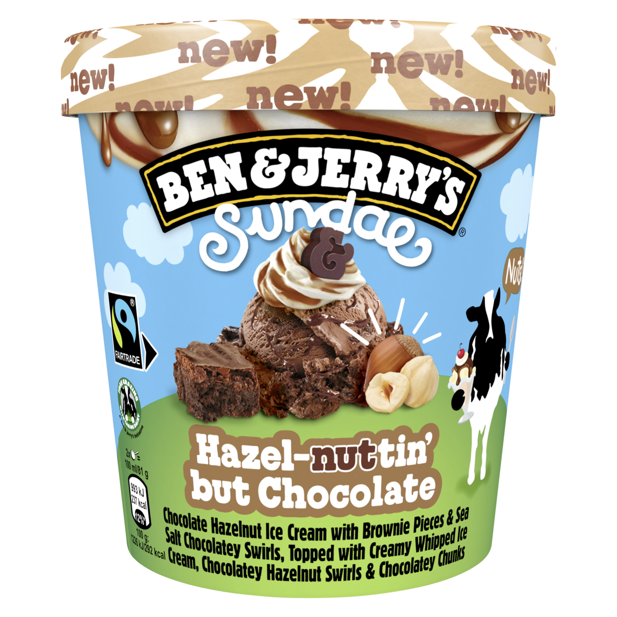 Sur toute la gamme Ben & Jerry's