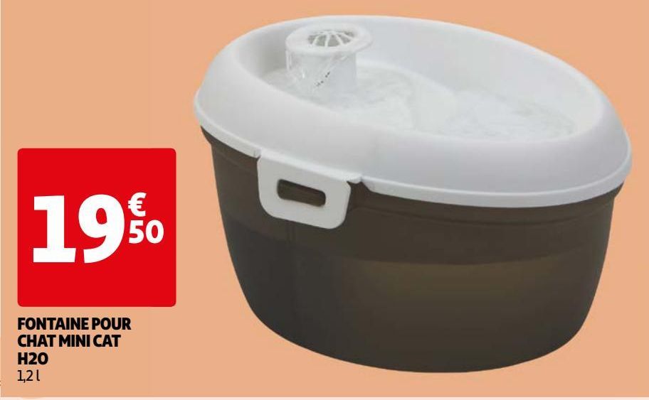 FONTAINE POUR CHAT MINI CAT H2O