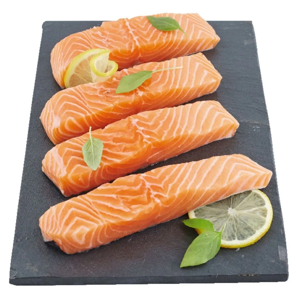pavé de saumon atlantique filière auchan "cultivons le bon"