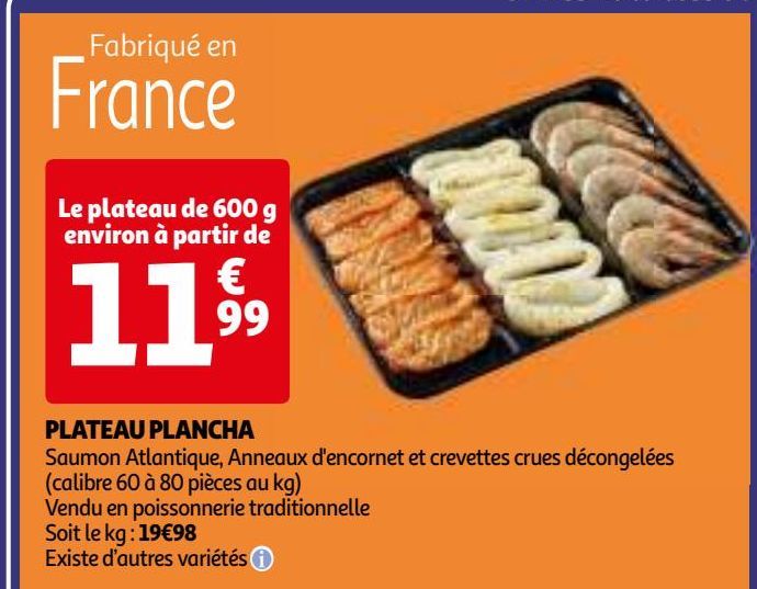 PLATEAU PLANCHA