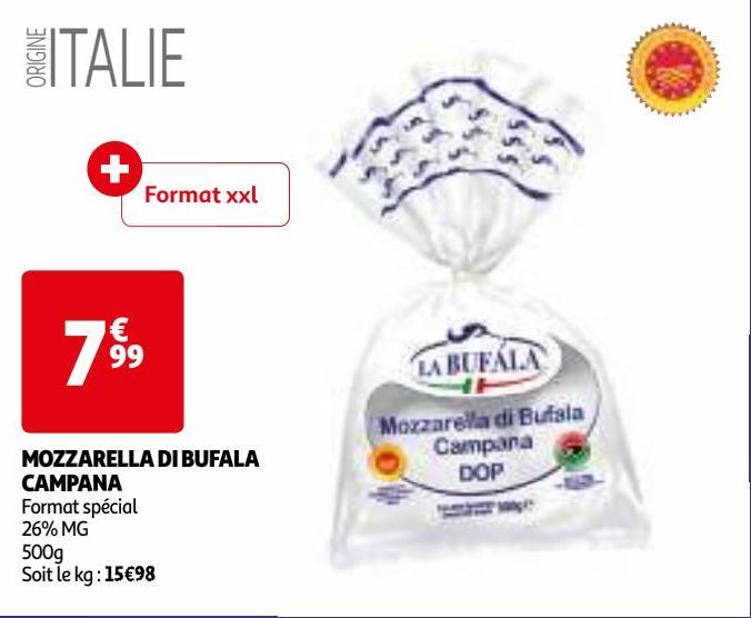 MOZZARELLA DI BUFALA CAMPANA